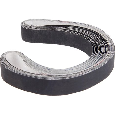 15pcs Oxyde d'aluminium Bandes abrasives 760 x 25 mm résistant à l'usure Meule (600/800/1000 chaque taille 5pcs) (1/5)