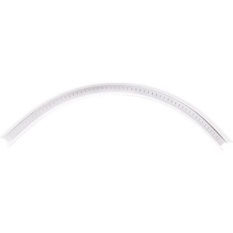 Binario magnetico profondo a superficie ad arco bianco Maxlight (1/4)
