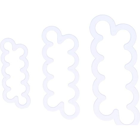 DIY Rosen Ausstechform Set wiederverwendbares Antihaft