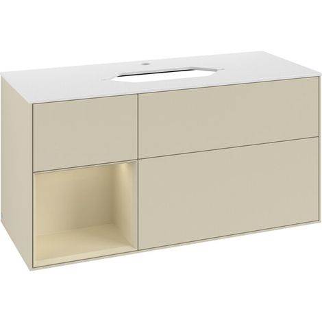 Villeroy & Boch F291HJHJ Meuble sous-lavabo Finion F29 (1/2)