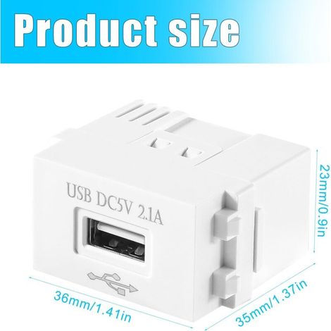 - 2 x module d’alimentation USB 220V Prise sur transformateur 5V