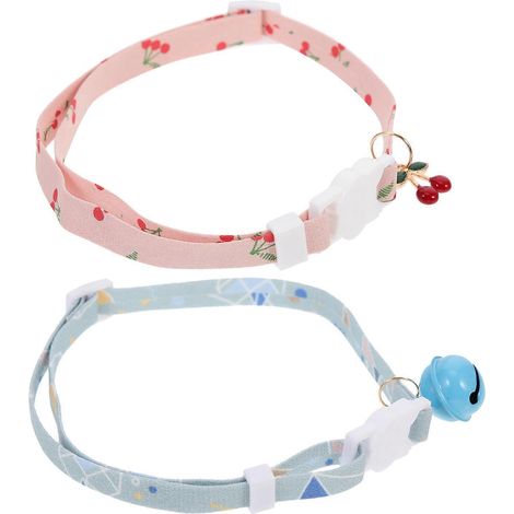 Collar decorativo para mascotas, collar para gatitos, 4 unidades (1/5)