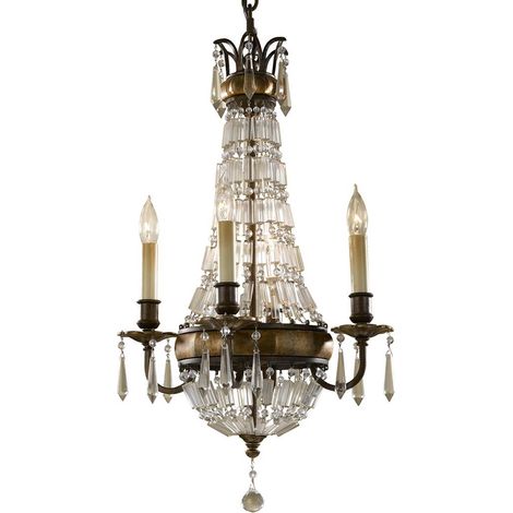 Elstead Bellini - Kronleuchter 4 Light British Bronze Finish, E14 (1/5)