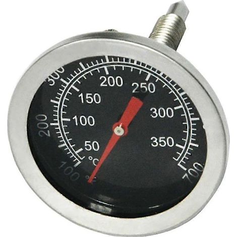 Filiyano-Thermomètre pour barbecue, jauge de température en acier inoxydable pour four à pizza, compatible avec les barbecues à charbon, 52 mm (1/5)