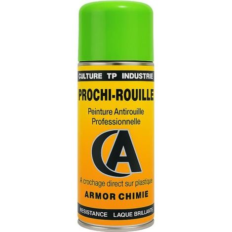Bombe de peinture - Antirouille - Vert clair Deutz 1702 - Prochi-rouille - Armor Chimie - 400ml