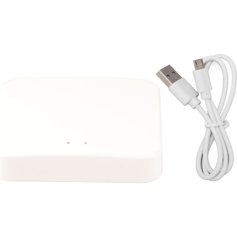 Ortviai Passerelle Bluetooth et Zigbee 3.0 sans fil pour maison intelligente – Compatible Tuya, contrôle vocal et distant
