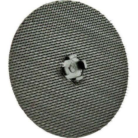 Piastra Con Centraggio, Dischi Abrasivi Velcro, Entro Fori 22,23 Millimetri, Ø 115 Mm, Flangia Filettata M14