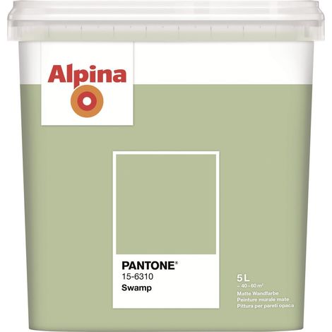 Alpina Wandfarbe Pantone matt swamp 5 L Innen
