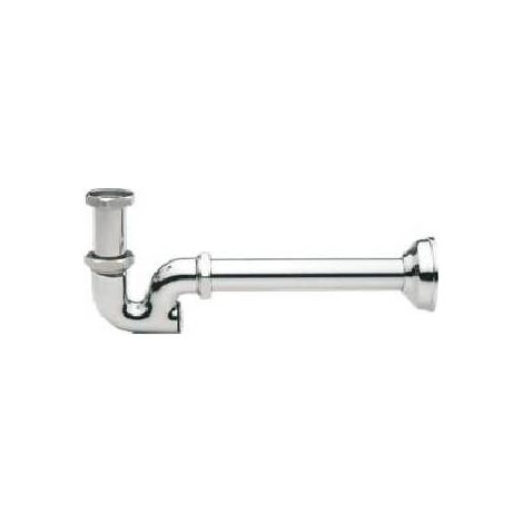SIPHON EN S À COLONNE SANS BONDE AVEC TUYAU DE 25 CM Dimensions : 1"1/4