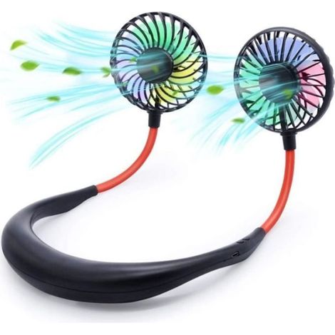 ventilateur avec trois niveaux de vent rechargeable par USB，ventilateur privé adapté pour les activités intérieures et extérieures.