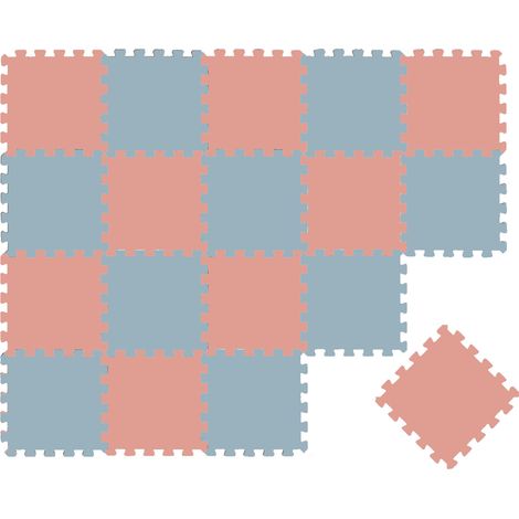 18 Pezzi Tappeto Gioco Bambini - 30x30 Piastrelle EVA - Pavimento Morbido Puzzle (1/5)