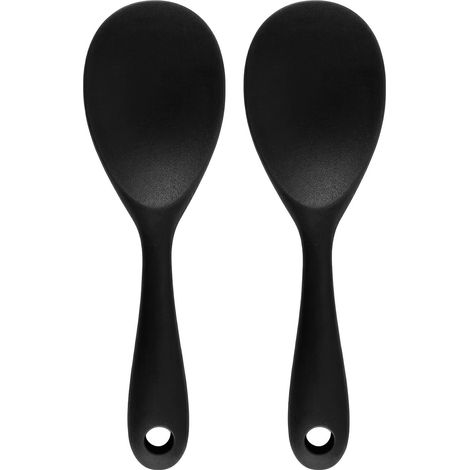 CuillèRe de Service Cuillere Silicone Cuisine Louche Silicone Ustensiles de Cuisine en Silicone Résistants à La Chaleur Set 2 Pièces Antiadhésif pour Cuisine Maison Cuisson Quotidienne