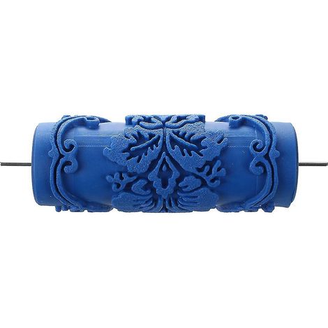 Rouleau à peinture à motifs décoratifs pour machines à fleurs / Bleu 15 cm (1/5)