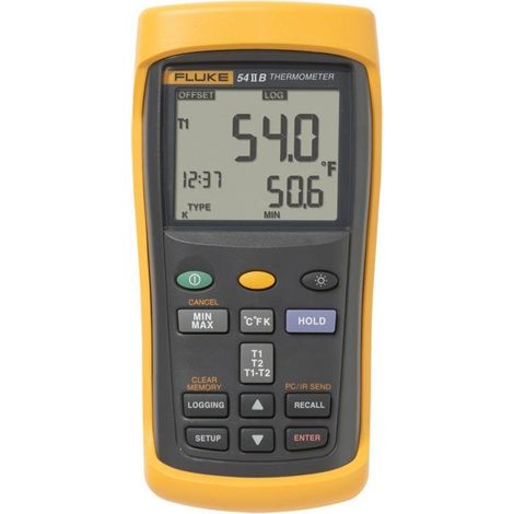 Termómetro Fluke 54ii b memoria 500 puntos temperatura