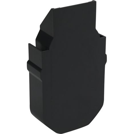 Wovar – Embout en plastique pour caniveau étroit – Étanchéité parfaite – Compatible avec caniveaux étroits – Installation facile par clipsage
