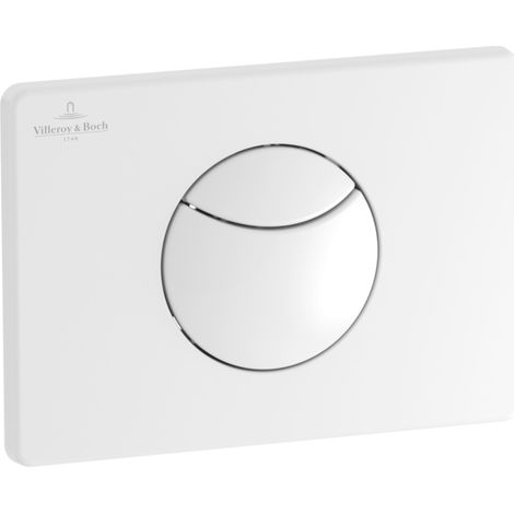 Villeroy & Boch ViConnect - Pulsador de descarga, blanco 92248568