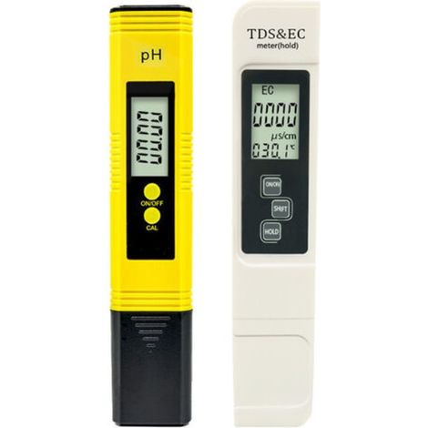 Testeur de qualité de l'eau, pH-mètre haute précision (0,01), TDS+EC+ thermomètre pour eau potable et aquarium, Suisse (1/5)