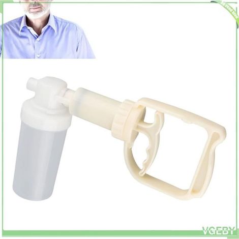 Dispositif d'aspiration des crachats - FAFEICY - Portatif - Manuel à poignée - 200 ml - PVC (1/5)