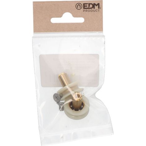 Blister con 2 rodamientos para mampara tubo rd2 ø24x9mm blister 91798 edm (1/2)