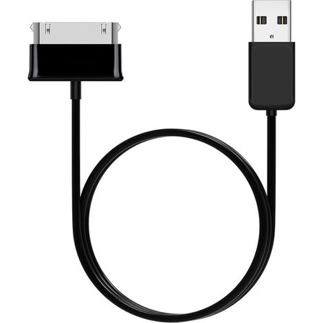 Câble USB de charge et données pour Samsung Galaxy Tab 2 10.1, P5100, P7500, 7.0 Plus, T859