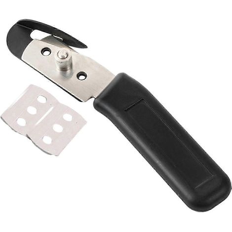 Outil de découpe pour support vinyle, outil de covering, couteau à gratter pour film automobile avec poignée ergonomique, 2 lames de rechange - Conception compacte pour le detailing automobile (1/5)