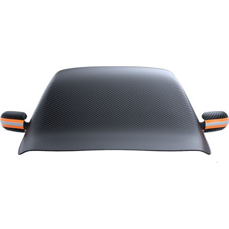 Housse de pare-brise magnétique pour la neige et la glace, protégeant le pare-brise avant du gel et du froid, avec protection pour les vitres latérales et les rétroviseurs, compatible avec la plupart (1/5)