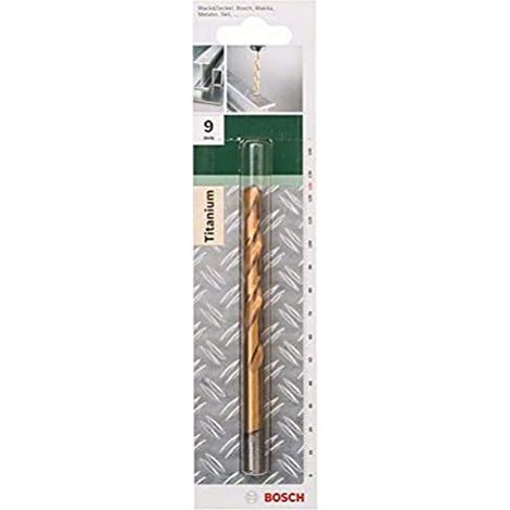 BOSCH - PUNTA TITANIO HSS-TIN 9x125 (1/4)