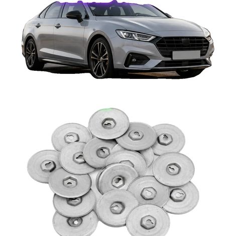 Kit di tappetini isolanti termici, 12 pezzi, polimero resistente al calore, 10 cm x 10 cm x 0,5 cm, compatibile con la maggior parte dei modelli, facile installazione. (1/5)