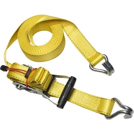 Zurrgurt mit Druck - Ratsche Spitzhaken L: 8,25 m B: 50 mm