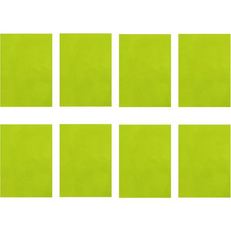 Alfombrilla para estante de nevera, verde, recortable, lavable, antideslizante, 2 unidades (1/5)
