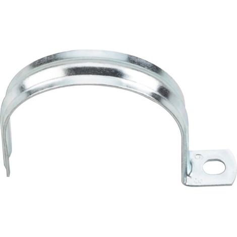 100 colliers métalliques légers crochet 1 pied D. 16 mm - ABPI016 -