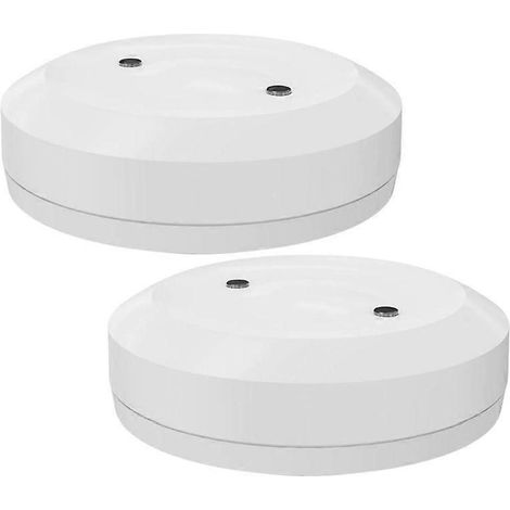 1 capteur d'eau Tuya Zigbee pour application Smart Life, surveillance des fuites d'eau, capteur d'inondation, compatible avec les robinets d'automatisation Zigbee. (1/2)