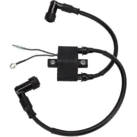 Bobine d'allumage 3A0-06048 pour moteurs hors-bord Tohatsu Mercury 25 et 30 CV, référence 3A0-06048-1, 160643, 8M0047311, avec capuchon de bougie (lot de 1).