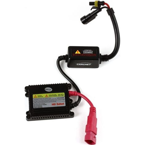 TRADE SHOP - Centralina Ballast Hid 35w Xenon H1/h3/h7/h8/h9/h11 9004 Cavi Ricambi Auto Camper -