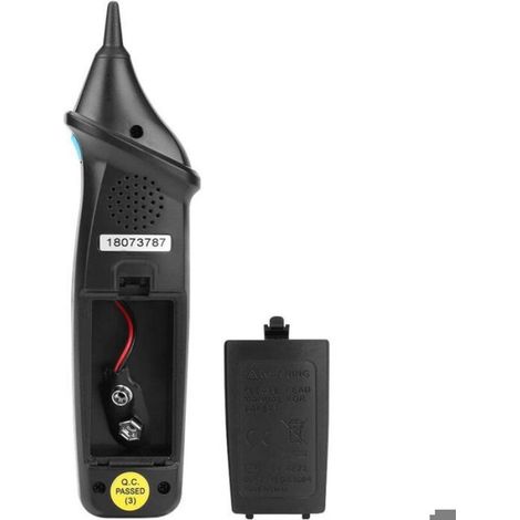 Testeur De Tension Sans Contact - Voltmetre Ohmmetre Ac 12 V A 1000 V - Detection De Cables Sous Tension Dans Murs Et Sol - 1 Unite (1/5)