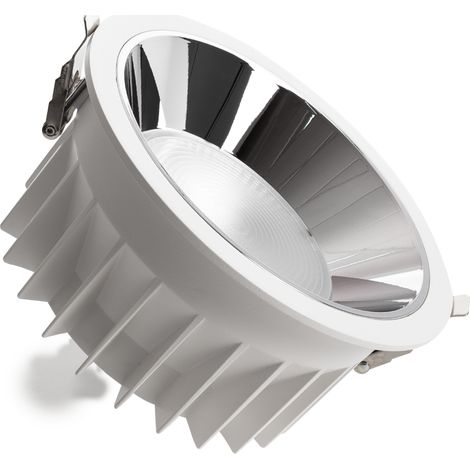 LED Downlight Einbaustrahler 40W Rund Premium CRI90 LIFUD Ausschnitt Ø 180 mm 2700K Warmweiß