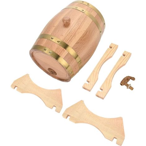 5L Portweinspender aus Eichenfass für Wein Whisky Rum (1/5)