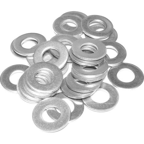 Rondelles Plate Inox M8 : 30 Pcs Acier Inoxydable A2 Type"M" Réparation Electroménager Mobilier Bricolage Carrossier Résistance Exterieur et intérieur Dimension (8,4mm x 18mm x 1,5mm) Lefou (1/5)