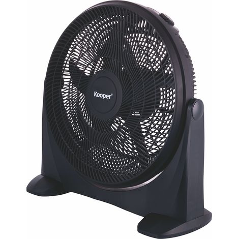 ventilatore da tavolo kooper nero 50w