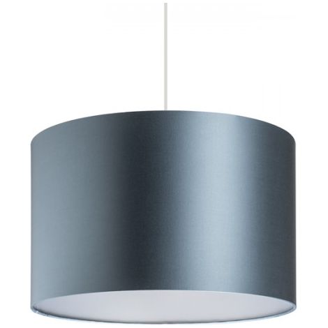 Abat-jour RON 40/25 Monaco pétrole/PVC argent max. 23W