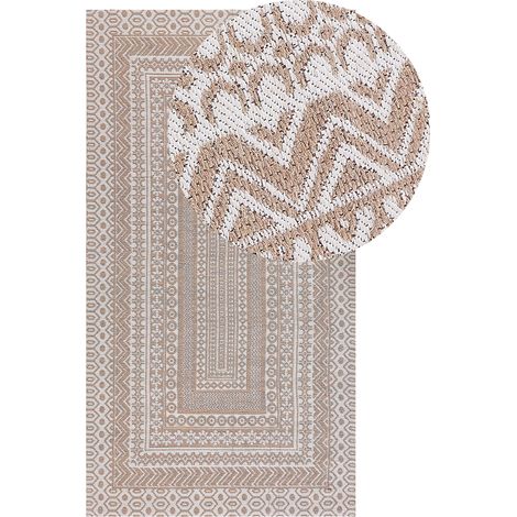 Rug BAGLAR White 80 x 150 cm Jute (1/5)