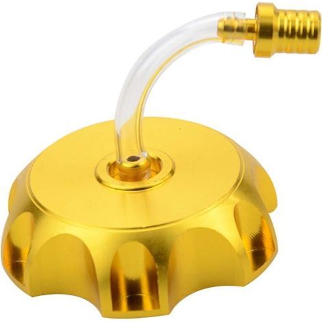 Tapón de válvula CNC para depósito de combustible con ventilación, compatible con modelos de 50 cc, 70 cc, 90 cc, 110 cc, 125 cc y 250 cc (Taotao, Roketa, Apollo, SSR, KLX110, TTR110, XR, CRF, motocic