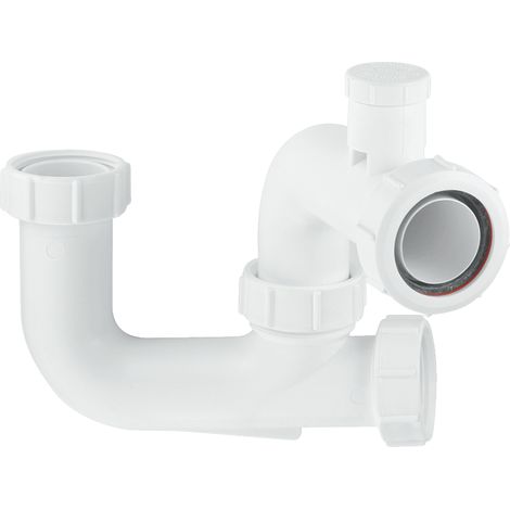 McAlpine L10V 75mm Water Seal Anti-Syphon (Silentrap) with 1½" Multifit Outlet Bath Trap (1/2)