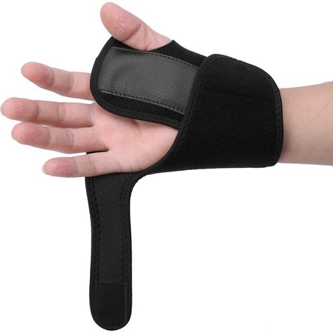 Attelle De Poignet Ajustable En Néoprène Avec Bouce Pour Pouce - Protection Doublée Et Soutien Ferme - Pour Usage Quotidien Et Sportif - Lot De 1 Droit (1/5)