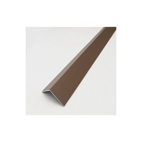 Angolare Alluminio colore Ruggine mm.10x10 - metri 2,6