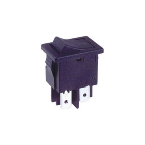 Interruttore a ribalta Bipolare 3a/250vac Connettori Faston Off-on 4,8mm 11,188i-rsm201a2c3