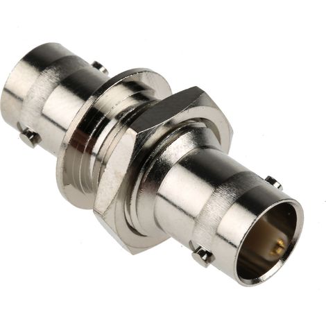 Adaptateur coaxial RS PRO BNC Femelle vers Coaxial Femelle, Droit, , 75O, 1GHz ( Prix pour 1 ) (1/3)