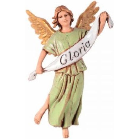 ANGELO GLORIA VERDE 10CM IN RESINA