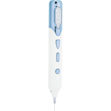 Stylo Élimination Taches de Rousseur 9 Niveaux Indolore Épilation Pigment Bleu