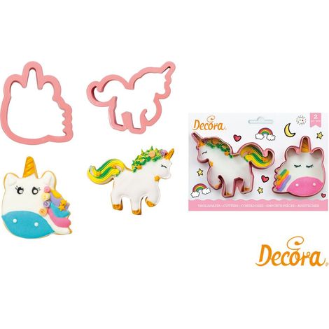 Taglierine Magiche Unicorno 2 pezzi Unicors